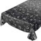 ANRO Wachstuchtischdecke Wachstuch Wachstischdecke Tischdecke abwaschbar Schwarz Bistro Retro Modern 180x140cm