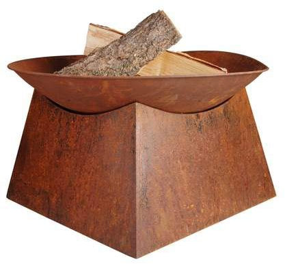 Esschert design brasero 55cm Rouille avec châssis