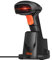 Tera 1D Barcode-Scanner Kabellos mit USB-Ladestation, Laser 1D Handheld Barcode-Leser Plug and Play, 6100