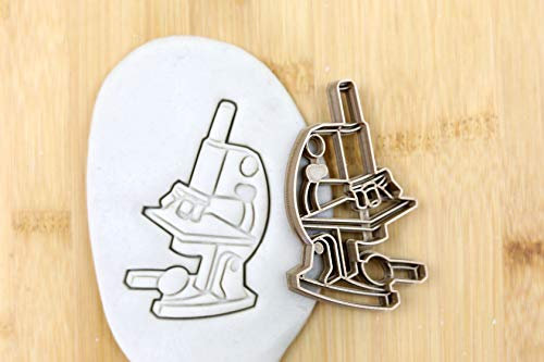 Labor/Chemie Mikroskop Cookie Cutter Fondant Keksstempel/Ausstechform Keksausstecher Plätzchen ca. 8cm