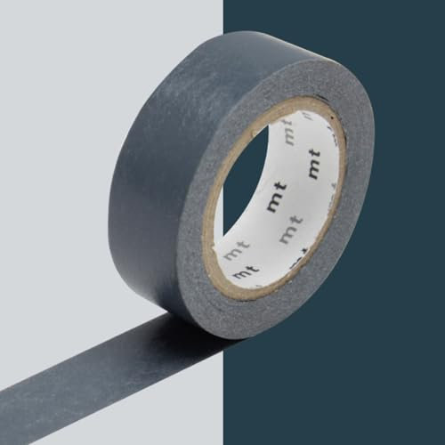 Masking Tape (MT) 1,5 cm uni petrol