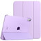 TiMOVO Coque Compatible avec iPad (A16) 11ème Génération 11 Pouces 2025/iPad 10ème Génération 10,9 Pouces 2022, Légère Housse Arrière Translucide en PC avec Réveil/Sommeil Auto, Taro Violet