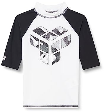Arena Camiseta de Manga Corta para niños protección UV Rash Graphic