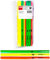 TOX Neo Zimmermannsbleistift, oval-vierkant, Neonfarben, Härtegrad medium, für Strichbreiten von 1 – 2 mm, ungespitzt, 250 mm lang, 09790106