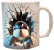 Shopi Zone Taza de cerámica, orca, taza animales, taza para amantes del mar, taza creativa, tazas únicas para momentos inolvidables