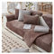 Yahbrra Samt Sofabezug 1 2 3 4 Sitzer, L Form Sofaüberwurfe, Ecksofa Sofa überzug Pets Dog Couch überzug Anti-rutsch Sofaschutz, Waschbar Couchbezug(Coffee,70 * 180cm)