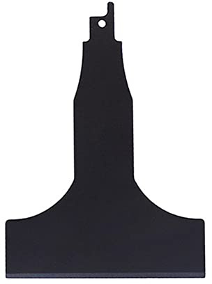 Fuhjythy Reciprocating Saw Blade Saber Shovel Electric Cleaning Shovel Removal Tile Ground Mud Cleaning Wall Putty Tools-100mm