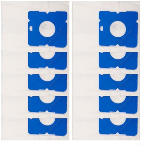 10 Staubsaugerbeutel für Koenic KVC 3221 A, 700, 7321, 7324, BC 7040 bis 7964, Hoogo B3+, Quigg VC23 G, EO001, Leho K 145 Roboter, 10 Stück
