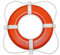 Taylor Made 364 Rettungsring, Orange, 61 cm