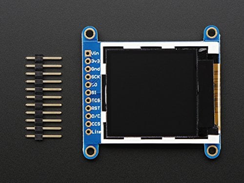 Adafruit 1.44 Color TFT LCD Display with MicroSD Card breakout