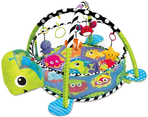 Croissant Avec Moi 3 en 1 Activités Bébés Gym Tapis De Jeu & Ball Fosse avec maille Cotés