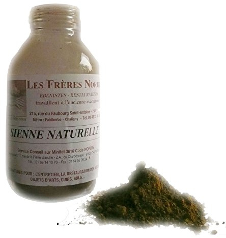 Les Frères Nordin 418112 Terre Pigment Sienne Naturelle