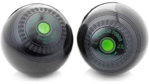 Drakes Pride BLACK HI-DENSITY DELUXE CROWN GREEN BOWLS** (2-10)