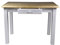 Magnetic Mobel Esstisch mit Schublade Küchentisch Tisch Restaurant Massiv Holz Kiefer (60x120, Lackiert Kiefer)