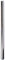 amiGO Sattelstütze 22,0 x 350 mm Stahl Silber