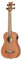 Ortega Guitars Bass Ukulele Linkshänder – Elektro-Akustisch – Lizard Series – Inklusive Gig Bag – Mahagoni, Natur (LIZZY-BS-GB-L)