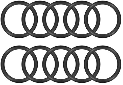 Nitrilkautschuk-O-Ring-Dichtung, Gummi-Unterlegscheibe, runder Dichtungsring, Dichtungsringe, Dichtungstüllen, 31 mm Außendurchmesser, 26 mm Innendurchmesser, 2,5 mm Breite, Schwarz, 50 Stück
