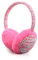 Pesaat Ohrenwärmer kinder mädchen Flauschige Ohrenschützer Jungen Warmer Earmuffs Winter (Rosa rot)