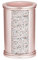 Zahari Home Sinatra Bath Tumbler Toothbrush and Toothpaste Holder Makeup Brushes Organizer, Blush
