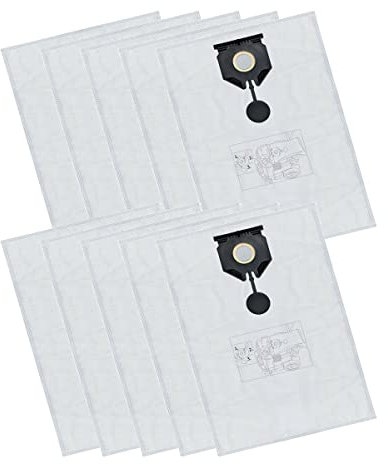 Lot de 10 sacs d'aspirateur pour Kärcher 2.889-154.0 tels que NT 30/1 30 L 30L NT 30/1 Ap Te L, NT 30/1 Ap L, 30L