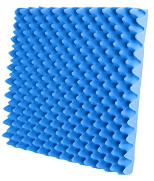 Akustikschaum-Fliesen, dekorative Schallschutz-Wandpaneele, selbstklebend, schallabsorbierende Paneele mit hoher Dichte, 10 Stück, DIY-Studio-Tonaufnahme-Wandpaneel (F 50 * 50 * 5 cm)
