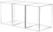 Neikafan Acryl Stifthalter Transparent Quadratischer Stiftehalter 3 Fächer Stiftebecher Pinselhalter Stifttopf Organizer Durchsichtiger Stiftköcher Stift Halter Büroartikel Kinder
