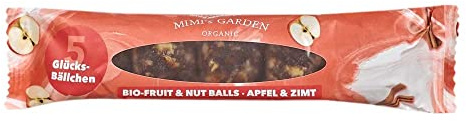 Mimi's Garden Dattelkugel - Apfel & Zimt, 50g (12er Pack)