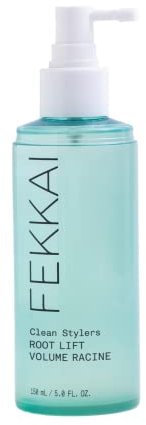 FEKKAI - Clean Stylers Root Lift - Volumen-Haarspray für dünnes und feines Haar, für sichtbar mehr Volumen und stärkere Haare, mit Hitzeschutz, vegan, 150 ml
