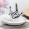 I LOVE YOU Hand Ring Halter Ring Schale Keramik Schmuck Halter Schale Trinket Tablett für Ringe Ohrringe Halskette Organizer, Verlobung Hochzeit Ring Halter, Weihnachten Geburtstag Geschenke (Silber)