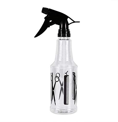 HOME ADDITION Plastic Spray Bottle 400ml, Trigger Sprayer, Spray Bottle For Gardening, Haircut Spray Bottle, Mist Sprayer, Spray Bottles For Cleaning Solution, Refillable Clear Plastic Bottle