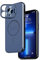 Pepmune for iPhone 13 Pro Max Case with Stand, Compatible with MagSafe, Military Grade Shockproof Heavy Duty Protective Case, Blue