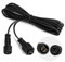 3M/9.8Ft Light Extension Cable, 2 Pin Waterproof Extension Cable Outdoor for Outdoor String Lights, Festoon Lights Outdoor