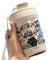 Jujutsu Gojo Anime Taza de café de acero inoxidable aislada al vacío, taza de café para el hogar y el automóvil, regalo para hombres y mujeres, silicona antideslizante y tapa a