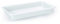 Tradineur - Pack de 6 bandejas frigoríficas de Almacenamiento, plástico, Reutilizables, Servir Comida, Aperitivos, Fabricado en España - 2,1 litros - 34 x 20,5 x 2,4 cm – Blanco