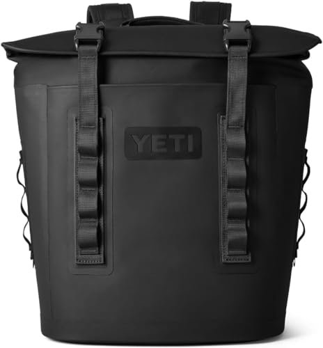 YETI Hopper Soft Backpack Cooler, Black, M12