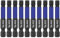 HPHOPE Sechskant Bit Set, HEX 5.5mm 10 Stück, Länge 50mm, 1/4 Sechskantschaft mit Magnetismus.
