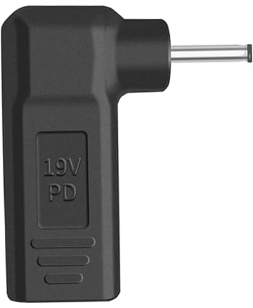 Adaptateur 100 W 19 V Type C vers DC 3,0 x 1,1 mm, USB C de type C vers 3,0 x 1,1 mm Adaptateur 19 V pour ordinateur portable Samsung, Acer