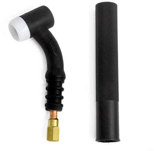 Zeroupshop WIG-Schweißbrennerkopfkörper, 150 Ampere WIG-Schweißbrennerkopf, mit Ventilschweißbrenner-Teilen, für Fräs- und Lin-Coln-WP-Serie WIG-Brenner