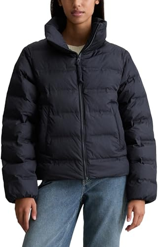 Marc OߴPolo Denim Damen Daunenjacke mit Stehkragen wasserabweisend, Blau (Blue Depths), XL