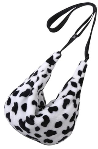 LALADEFIEE Plüsch-umhängetasche Für Damen Große Tote Bag Aus Plüsch Schöne Schultertasche Für Mädchen Multifunktionale Umhängetasche Zum Einkaufen Und Reisen