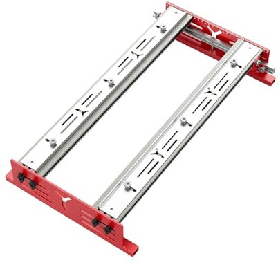 Wood Slab Flattening Mill Router Jig, Rout-N-Plane Bench Top Board Mill Capacity Router Sled for Flattening & Surfacing Cutting Boards Glued-Up Panels