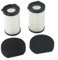 Lot de 2 filtres cylindriques de rechange pour aspirateur Techwood TAS-9055, TAS 9035 pour aspirateur VA20, pré-filtres lavables