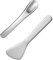 Mabor 2Pcs Cosmetic Spatula, Mini Makeup Spatulas Reusable Stainless Steel Face Mask Applicator Cosmetic for Skincare Lotions for Sampling and Mixing Creams