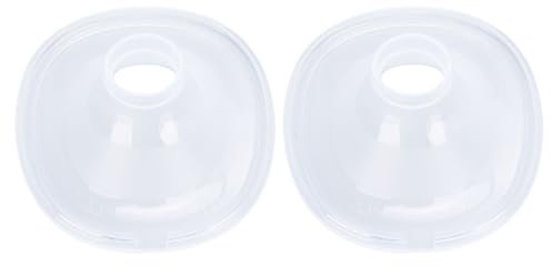 Replacement Silicone Flange, Improve Pump Efficiency Silicone Flange 2pcs for S32 (24mm) (27mm)