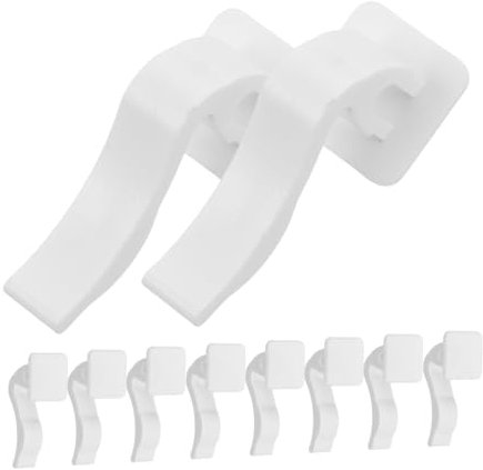 DECORNIJIA Radiator Hook Clip Kit 10pcs for Radiator Repair Fan Shroud Hose Clip Replacement Enhance Room Dec