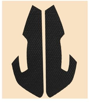 Briny River Une paire de bandes antidérapantes compatibles avec la souris de jeu Razer Viper Ultimates Noir