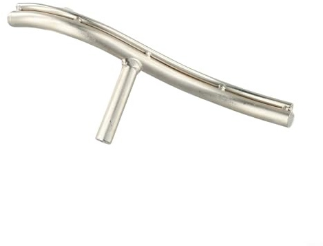 Gdfnmogo 30,5 cm spezielle geformte Drehbank-Werkzeugablage, gebogener Edelstahl-Drehwerkzeughalter für Holzbearbeitungsdrehmaschinen, 30 cm Länge, bequemer Griff, Tragekomfort