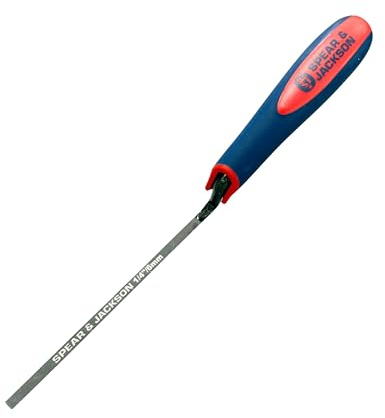 Spear & Jackson TUCK14SF ¼ Tuck Pointer (6mm) – Soft-Feel Handle, Carbon Steel Masonry Tool for Bricklaying, Mortar Shaping, Finishing, Restoration & DIY Projects
