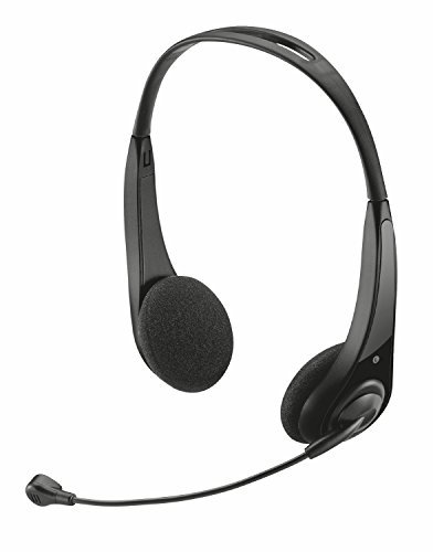Trust InSonic - Auriculares de Diadema Abiertos con micrófono