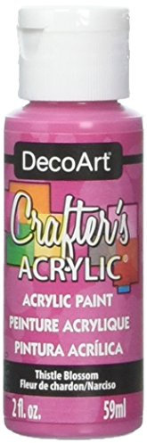 DecoArt 59 ml Crafters Acrylic, Thistle Blos